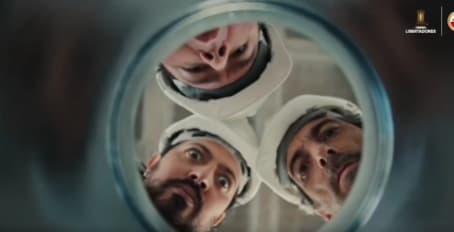 Amstel passou comercial antes da final da Libertadores (Foto: Reprodução)