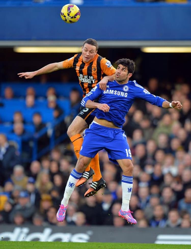Diego Costa - Chelsea x Hull City (Foto: Glyn Kirk/ AFP)