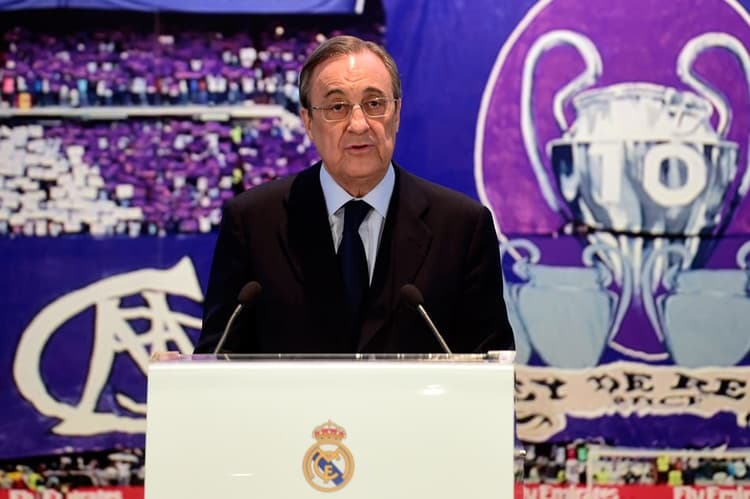 Florentino Perez  - Real Madrid (Foto: Pierre-Philippe Marcou/ AFP)