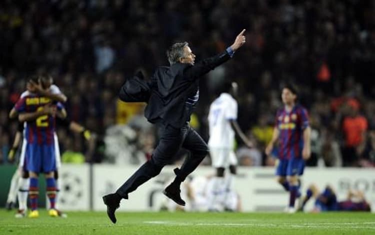 Liga dos Campeões 2009/2010 - Semifinal - Guardiola (Barcelona) 1 x 0 Mourinho (Inter de Milão)