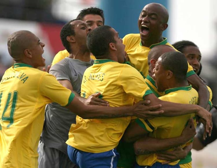 Brasil x Argentina - final da Copa América 2007