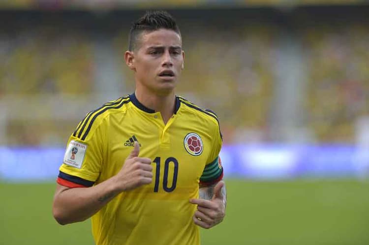 James Rodríguez - Colômbia x Chile