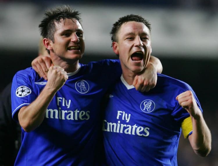 Terry e Lampard - Chelsea
