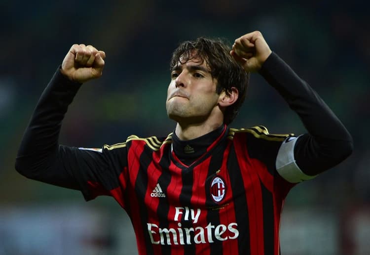 Já em 2006/2007 o Brasil voltou a ter um artilheiro: Kaká fez 10 gols pelo Milan