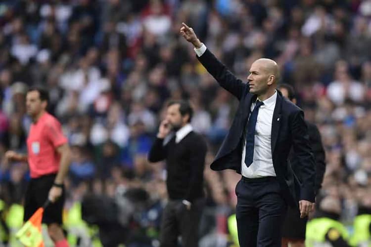 Zidane - Real Madrid x Espanyol