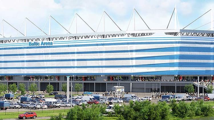 Estádio Kaliningrado - Copa do Mundo da Rússia