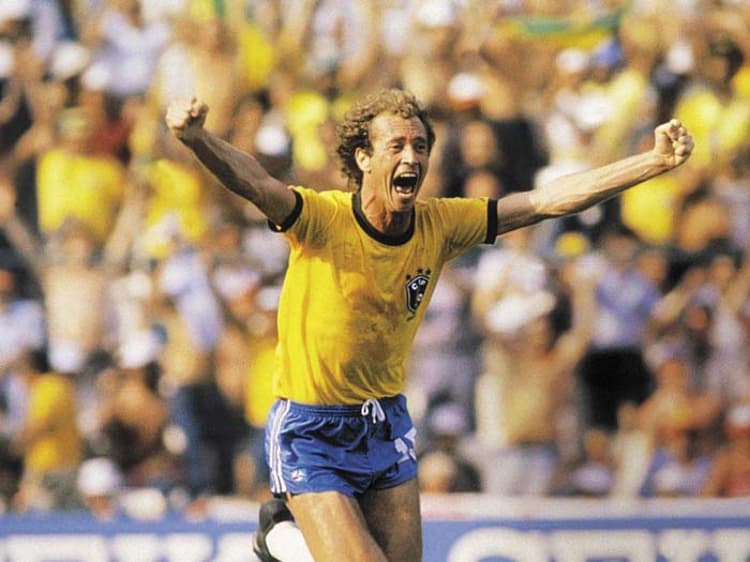 Brasil 2x3 Itália - 5/7/1982 - Falcão gol