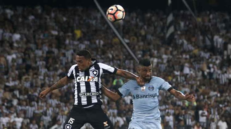 Último encontro: Botafogo 0 x 0 Grêmio - 13/09/2017 - Nilton Santos - Ida das quartas de final da Copa Libertadores
