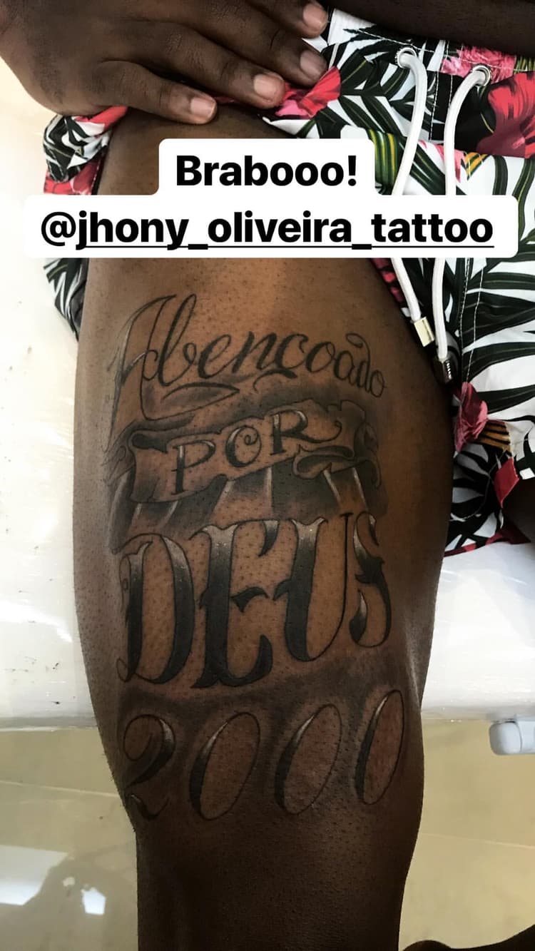 Tatuagem - Vinicius Jr