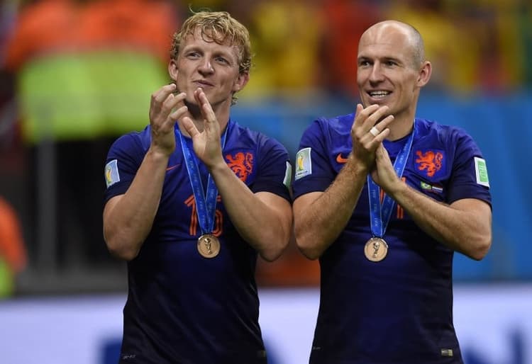 Na Copa de 2014 no Brasil, Robben foi o grande destaque da Holanda que terminou na terceira colocação