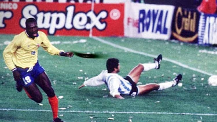 Argentina 0 x 5 Colombia  - Eliminatorias para a Copa do Mundo de 1993