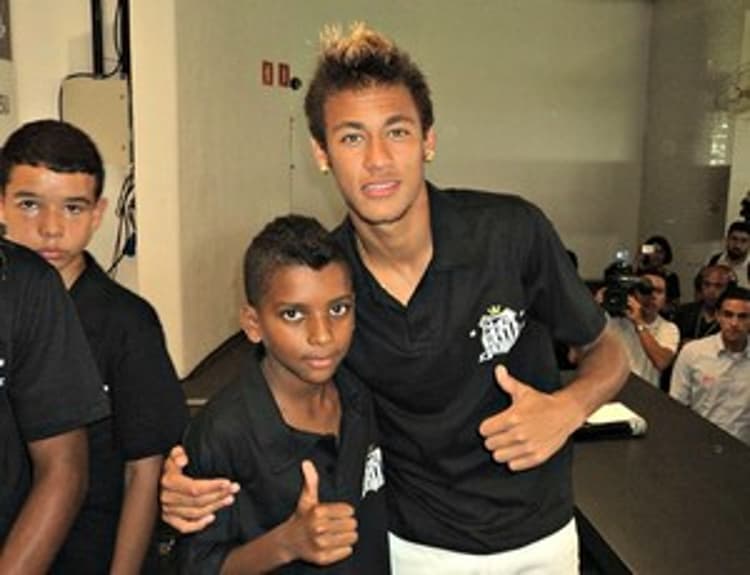 Rodrygo e Neymar