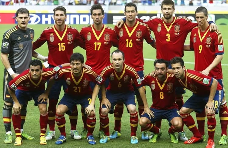 Seleção Espanhola - 2014