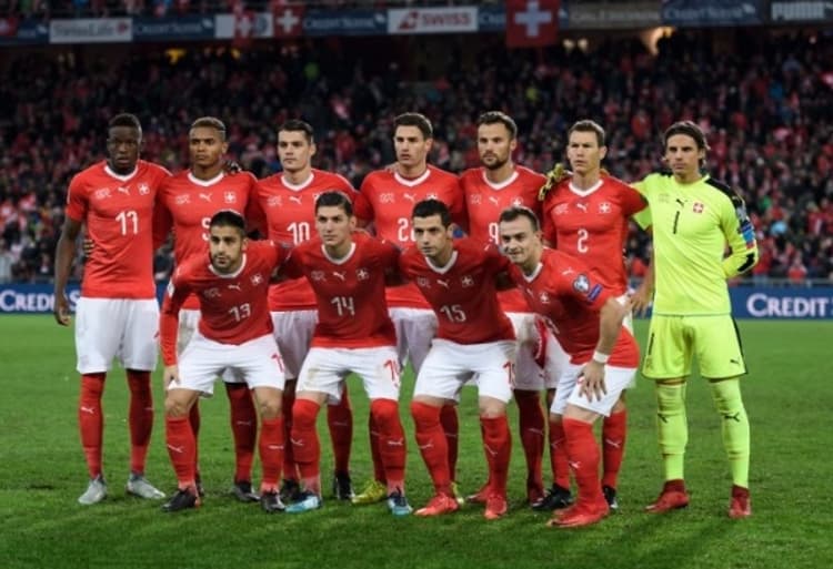 Seleção Suíça - Eliminatórias para Copa 2018