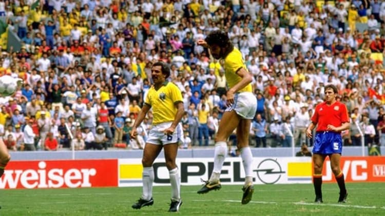 1986: Espanha 0 x 1 Brasil - Estádio Jalisco (México)