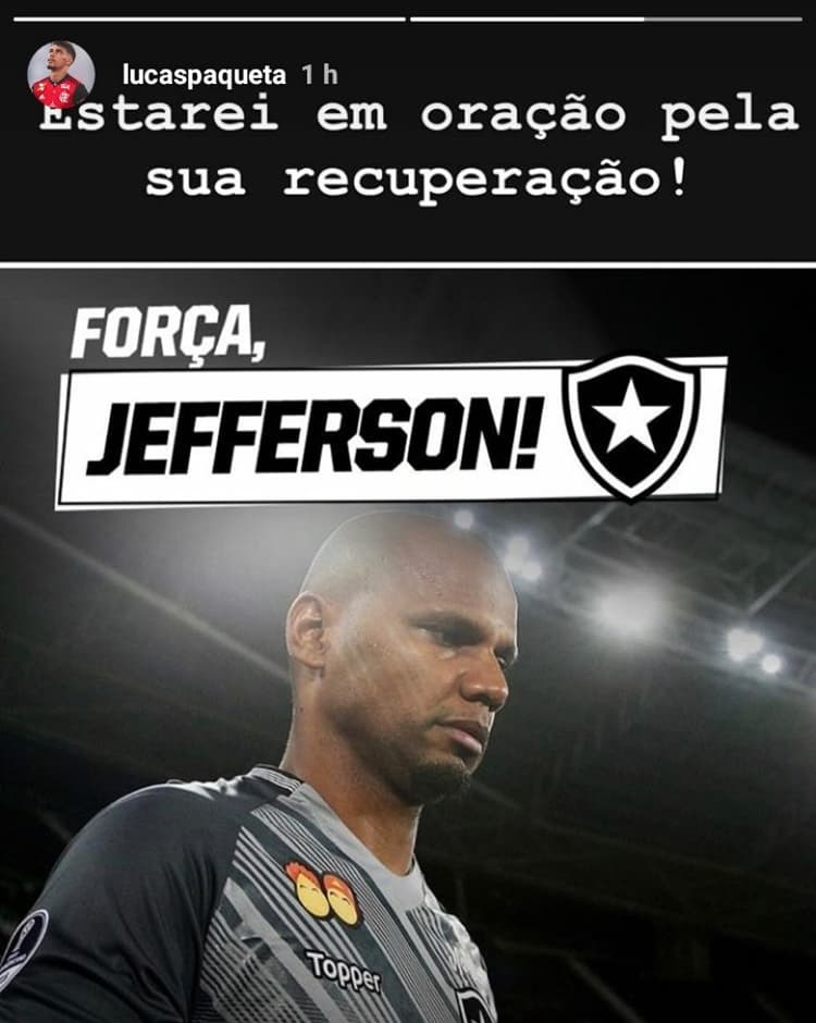 Lucas Paquetá Instagram Jefferson
