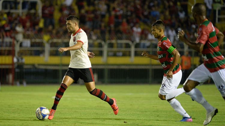 Portuguesa x Flamengo Arrascaeta
