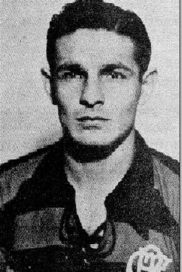 Artilheiro do ataque do Flamengo no Carioca de 1953, paraguaio Benítez