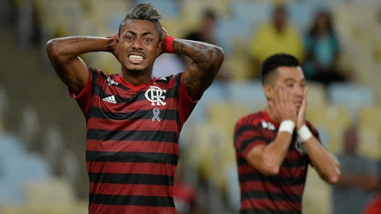 Fluminense x Flamengo Bruno Henrique
