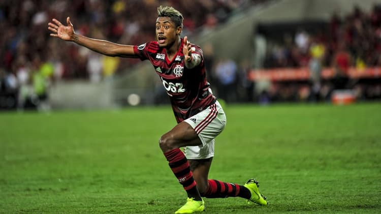 Flamengo x Peñarol Bruno Henrique
