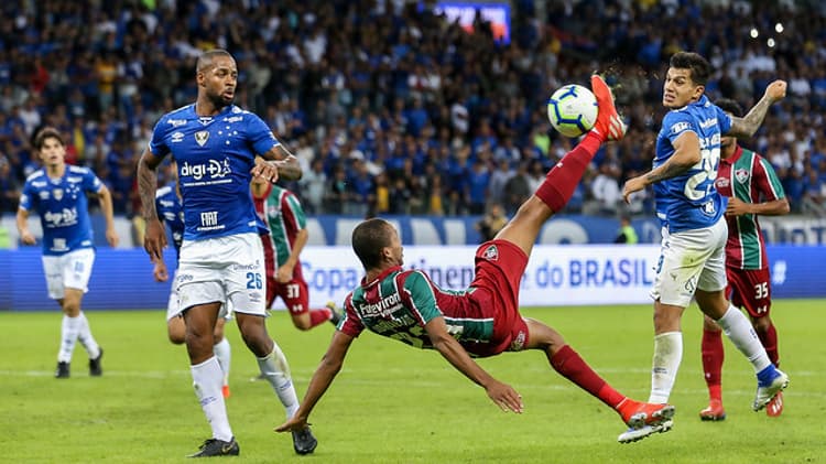 Cruzeiro x Fluminense João Pedro Bicicleta