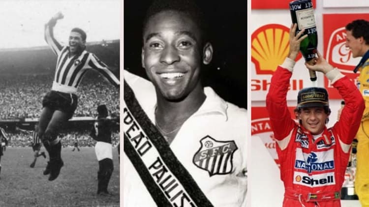 Garrincha - Pelé - Senna