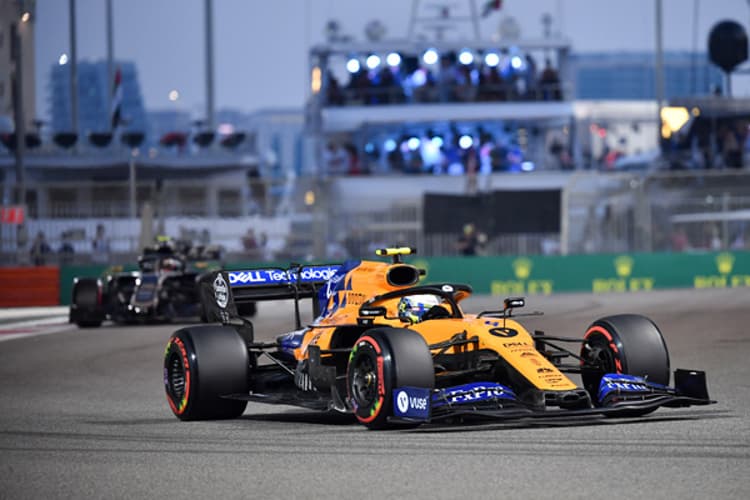 Lando Norris (McLaren) Abu Dhabi F1 2019