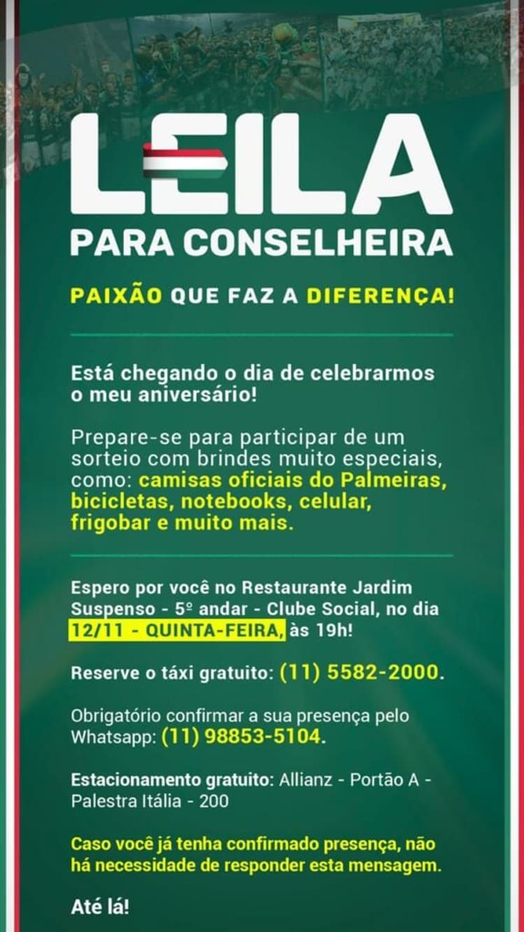 Campanha Leila Pereira