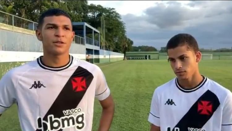 Marcos Paulo e Gabriel Paz - Vasco Sub-20