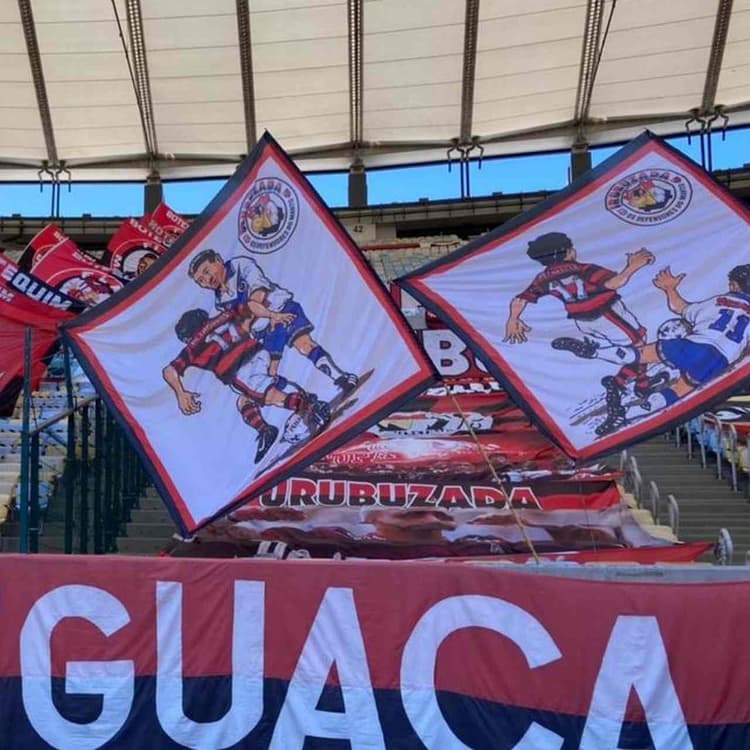 Bandeiras - Flamengo x Vélez