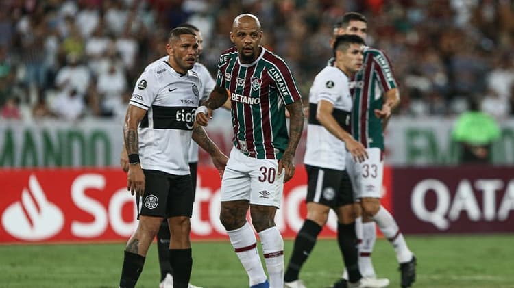 Fluminense x Olimpia - Felipe Melo