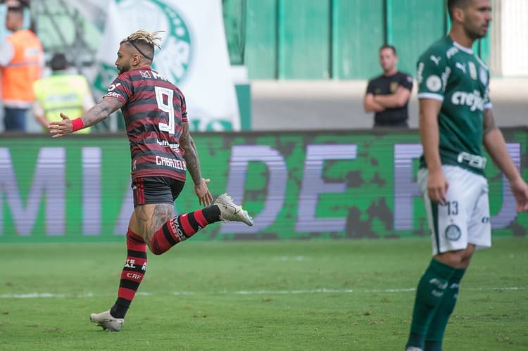 Gabigol - Flamengo x Palmeiras