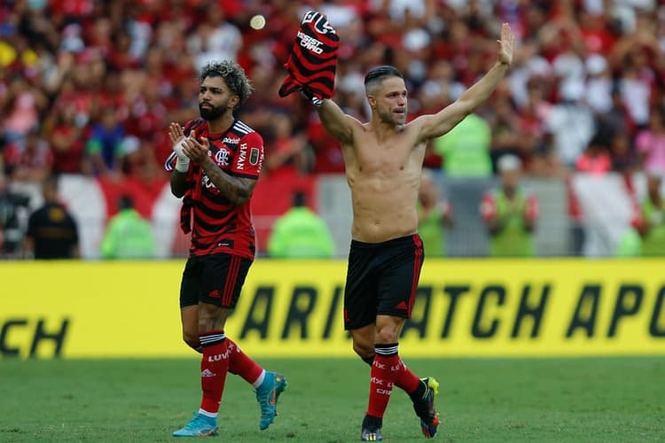 Flamengo x Avaí - despedida Diego Ribas
