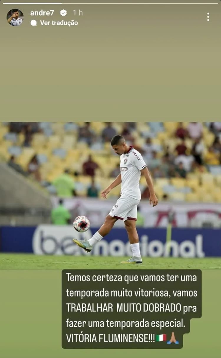 André Fluminense Instagram