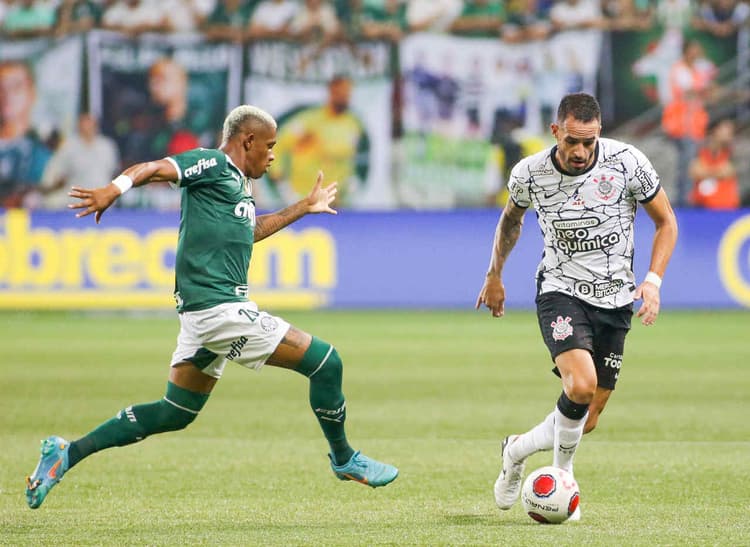 Renato Augusto e Danilo - Corinthians x Palmeiras