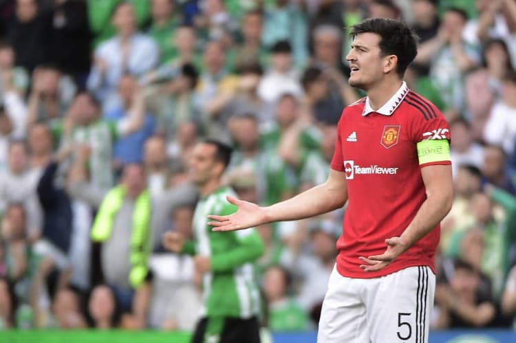 Betis x Manchester United - Maguire