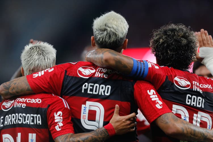 Gabigol, Arrascaeta e Pedro - Flamengo