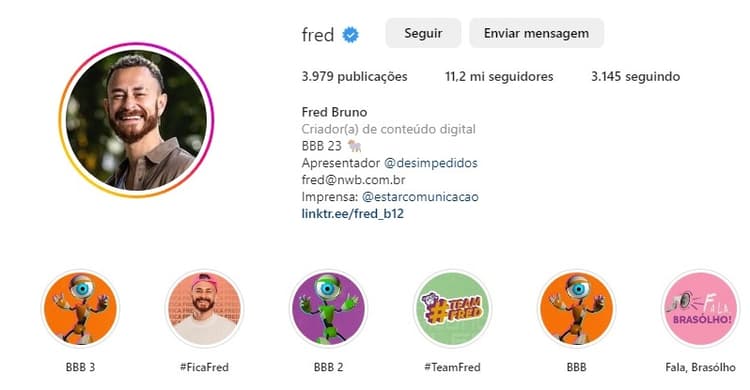 Fred Bruno Desimpedidos - Instagram