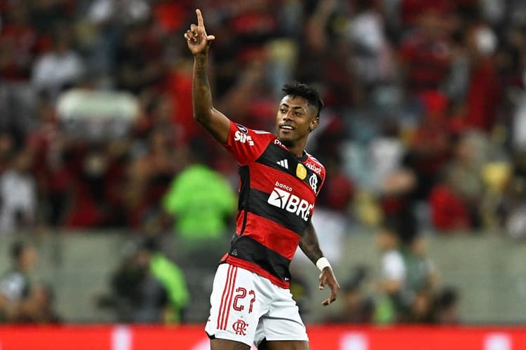 Flamengo x Olimpia - Bruno Henrique