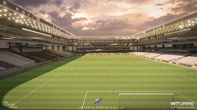 Santos novo estádio - capacidade