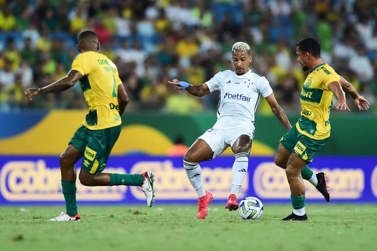 Matheus Pereira em Cuiabá x Cruzeiro pelo Brasileirão 2023. Foto: Staff Images / Cruzeiro