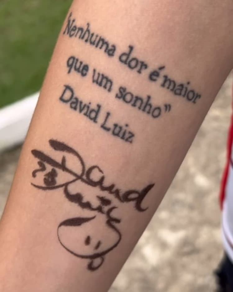 Homenagem ao David Luiz