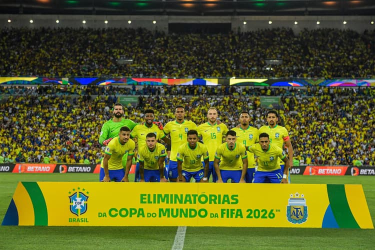 Eliminatórias Sul-Americanas 2026 - Brasil x Argentina - Fotos: Staff Images / CBF