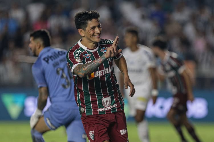 Santos x Fluminense - Germán Cano