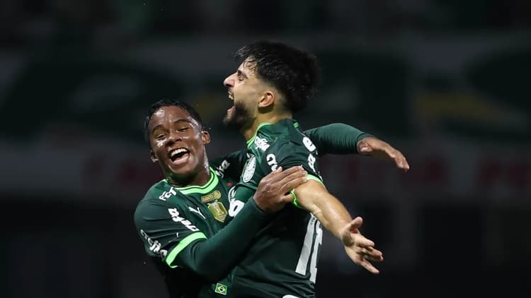 Flaco López e Endrick, Palmeiras