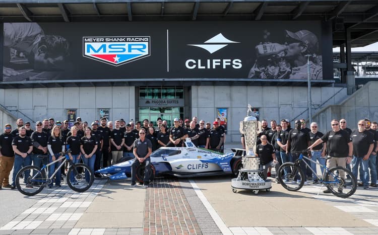 Helio-Castroneves-unveils-Cliffs-livery-for-108th-running-of-the-Indianapolis-500-Photo-by-Chris-Owens_Large-Image-Without-Watermark_m97238-1