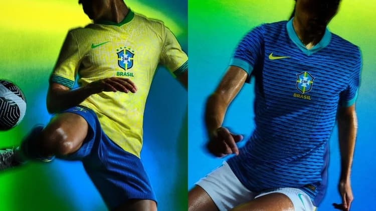 novos unifomes seleção brasileira