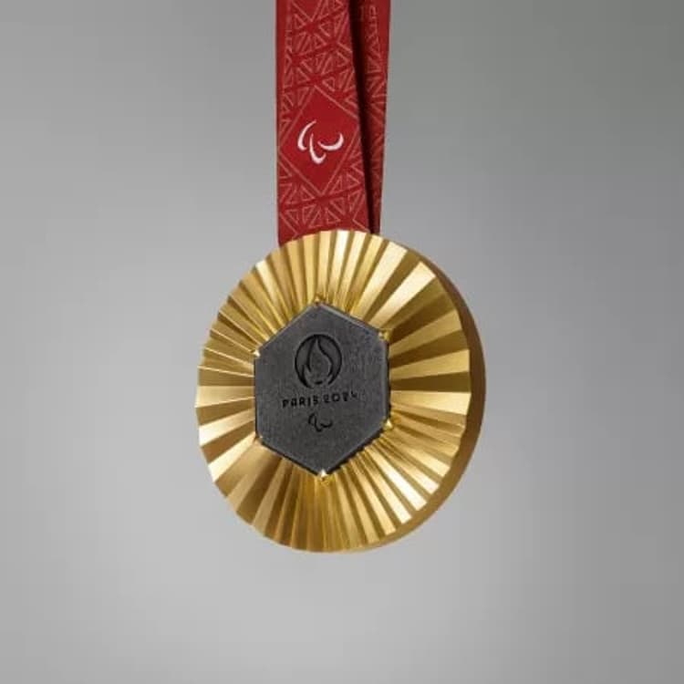 Medalha de ouro - Olimpíadas de Paris 2024 - Premiação