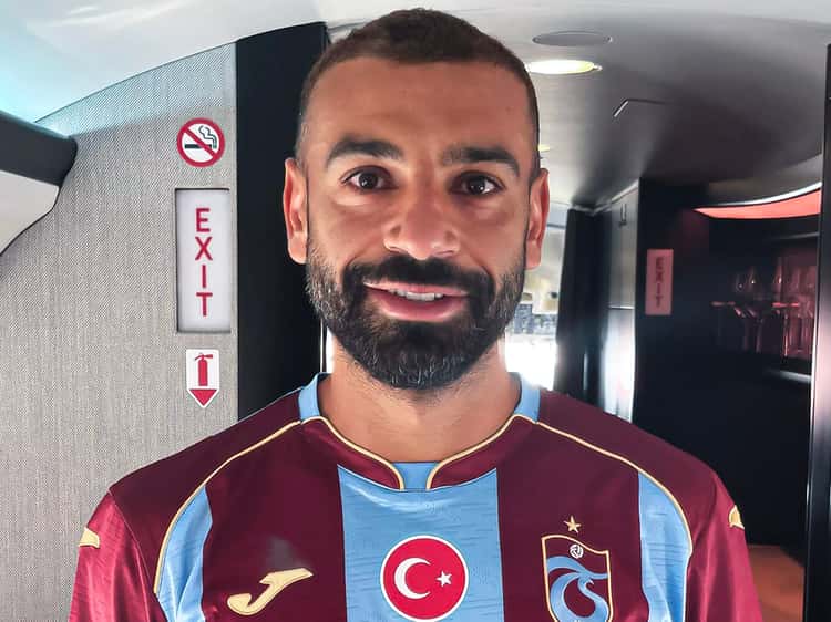 Mohamed Salah foi anunciado pelo Trabzonspor