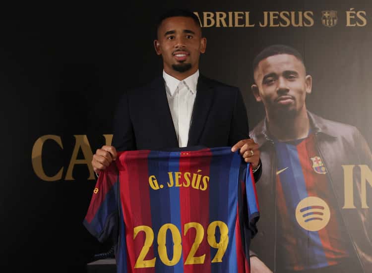 Gabriel Jesus é anunciado no Barcelona